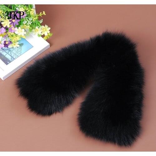 100% Natural Fox Fur Scarf Real Fox Fur Collar Women Winter Warm Natual Fur Collar