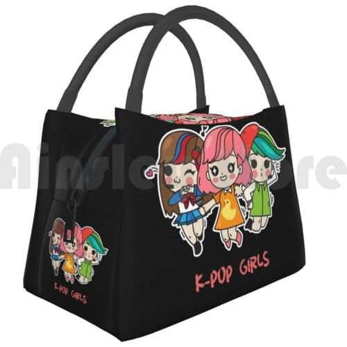 Cooler Lunch Bag Picnic Bag K-Pop Girls Kpopper Kpop Boy Group Kpop Idol Kpop Merchandise Korean Culture Kpopfanart