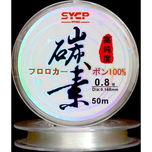 30m Carbon Fiber Fishing Line Sea Wire Wedkarstwo Line Transparent Invisible Pesca Accesorios Mar Rock Telescopic Fishing Thread