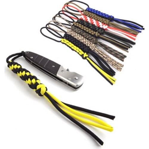 1PCS DIY Umbrella Rope Plait Corn Knot Knife Falling EDC Outdoor Tool Accessories Tool Pendant Personalized Decoration