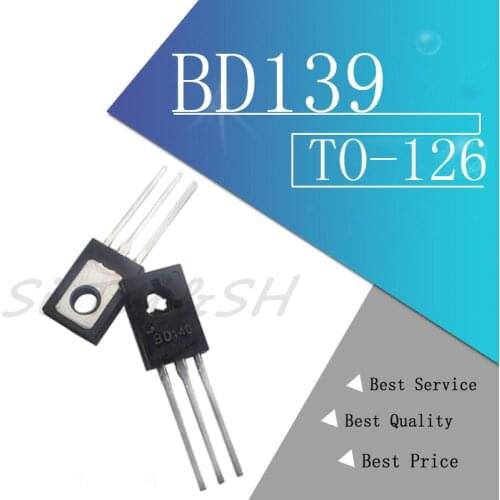 20pcs/lot BD139 BD140 ( BD139 + BD140 ) TO-126 new original