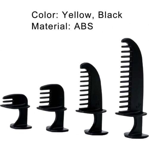 4Pcs/Set Haircutting Template Combs Professional Ergonomic ABS Haircut Beauty Styling Rulers for Home