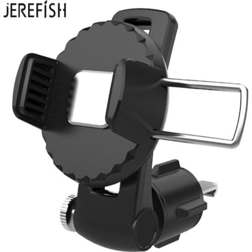 Car Phone Holder Air Vent Stand No Magnetic Universal Auto Lock Phone Mount Support for iPhone huawei p20 pro redmi note 5