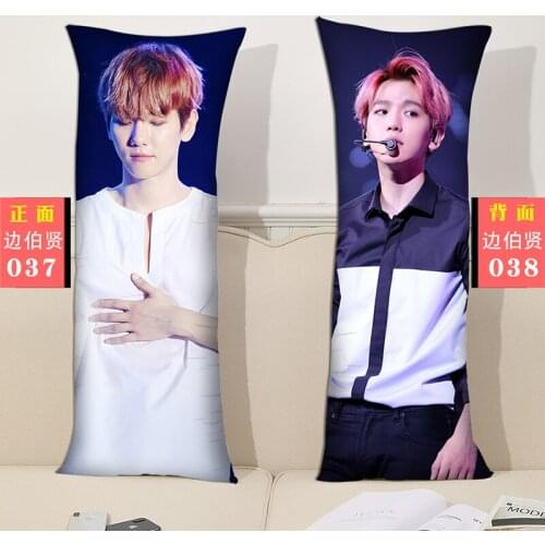 Bian Boxian Pillow Cushion Long Pillow Bedside Large Cushion Lunch Break Pillow Double-sided Print Pillowcase + Pillow Core Star