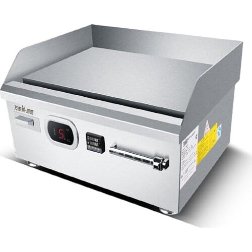 Commercial Electric Griddless Fried Grills Steak Teppanyaki Equipment Barbecue Squid Electromechanical Machine WM-600P