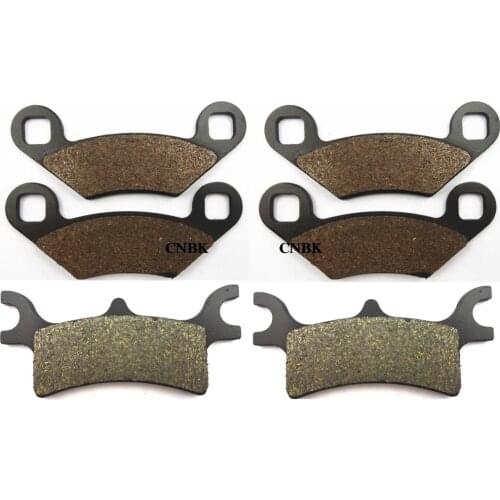 F+R Brake Pad Set fit POLARIS 500 Scrambler 4x4 Scrambler500 2006 2007 2008 2009 2005 - 2010 Front Rear