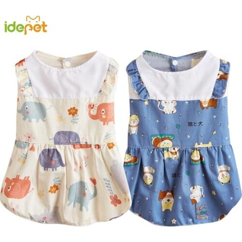 Summer Dress for Dog Pets Dog Clothes Chihuahua Wedding Dress Skirt Puppy Clothing Spring Dresses for Dogs Cat Pet Clothes