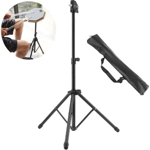 Full Metal Portable High Quality Aluminum Alloy Adjustment Foldable Floor Drum Stand Holder with Carry Bag for Jazz Snare Dumb