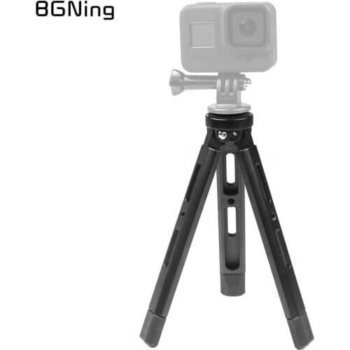 BGNing Mini Aluminium Alloy Tripod Portable Desktop Stick Table Tripod with 1/4" inch Screw for DSLR Cameras Webcam Stabilizers