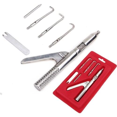 1 Set with 3 tips Stainless Steel Dental Automatic Crown Remover Dental Crown Remover Tool Dentist Lab Equipment