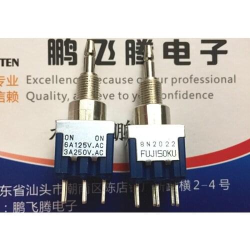 Original new 100% 8N2022-Z miniature reset button switch 6pin button key 6A125V