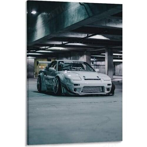 JDM Car Poster Silvia 240SX Japan Sport Car Canvas Art Picture Modern Office Family Bedroom Decorative Posters Gift Wall Decor P