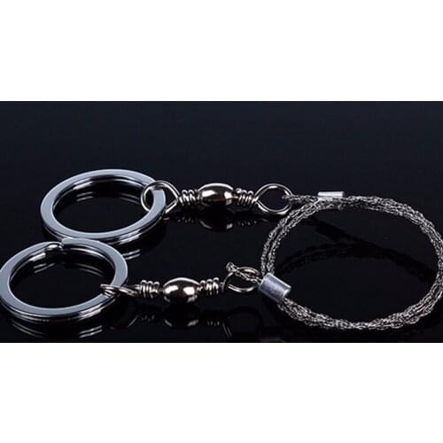 Hand Chain Saw Safety Survival Fretsaw ChainSaw Emergency Outdoor Steel Wire Saw Camping Hunting Kits Pocket Gear