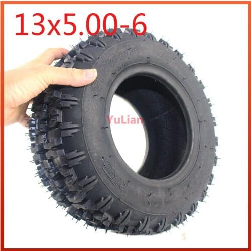 13X5.00-6 inch tire snow plow tires butterfly flower tires 13 * 5.00-6 inch beach tires