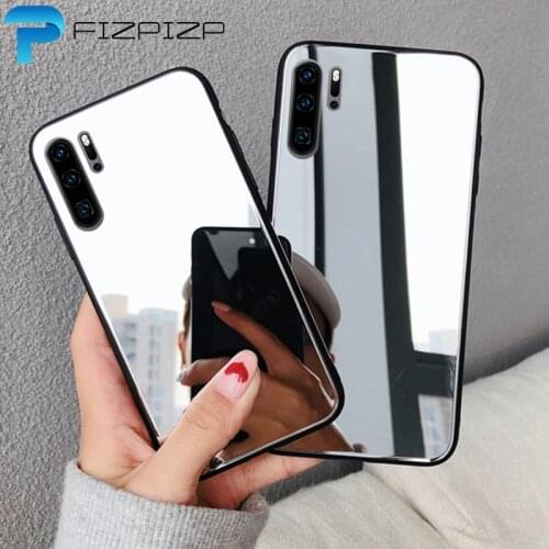 Bling TPU Silicone Cover Arylic Soft For Huawei P30 P20 lite P Smart 2019 Nova 3 3i Honor 8A 8S 8X 8C 10 10i 20 Full Mirror Case