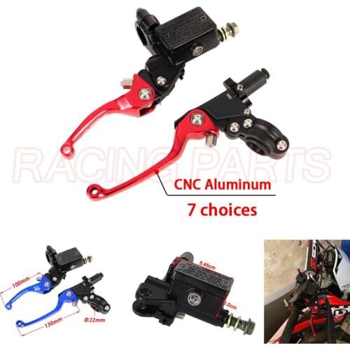 CNC Folding Brake Lever ASV Clutch Lever With Front Pump For Motorcycle Dirt Bike Motocross CRF KLX YZF RMZ