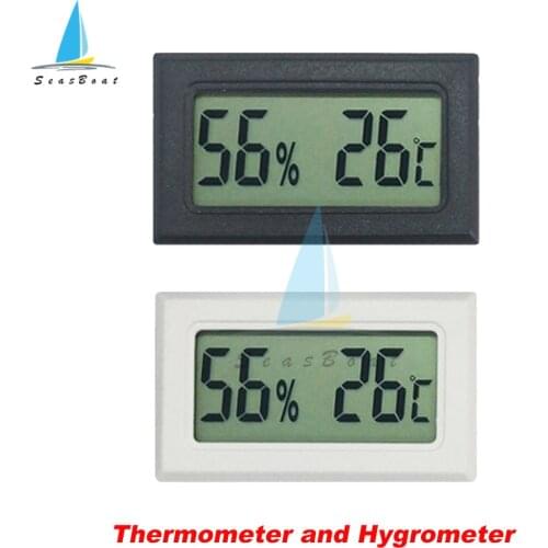 Mini Digital LCD Convenient Temperature Sensor Humidity Meter Indoor Hygrometer Portable Gauge Sensor Fridge Thermometer TPM-20