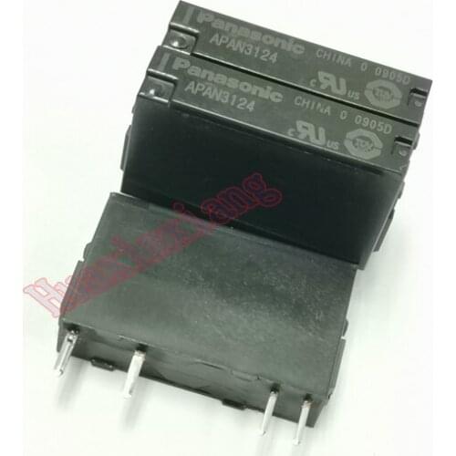 10PCS/Lot APAN3105/APAN3112/APAN3124 5V/12V/24V Relay