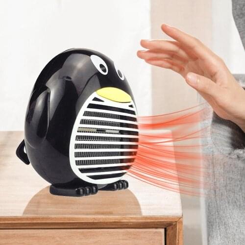 110V/220V 500W Portable Office Heater Mini Electric Heater Electric Home Heater Fan Handy Air Warmer Home Office Handy He