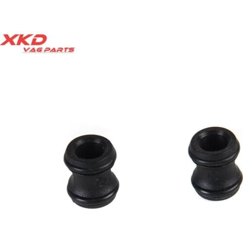2pcs Water Pump to Oil Cooler Coolant Pipe Connector Flange Joint For V-W Golf Passat J-etta AU-DI A5 A6 Q5