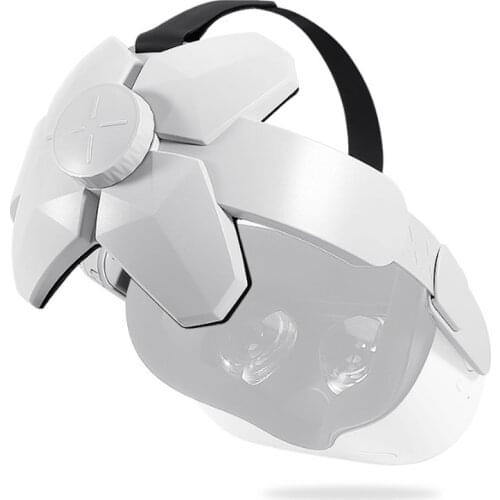 2021 VR Headset Headwear Adjustable Head Strap Replacement VR Headband For Oculus Quest 2 Protective Cover