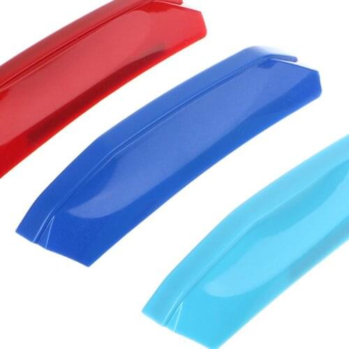 3D Car Front Grilles Trim Sport Strips Cover For Skoda Octavia A7 2015-2017 270E