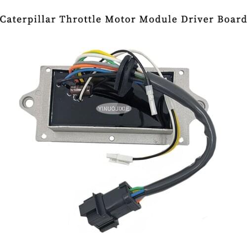 High quality Caterpillar E320C E312C/D throttle motor module driver board 7 lines made in China