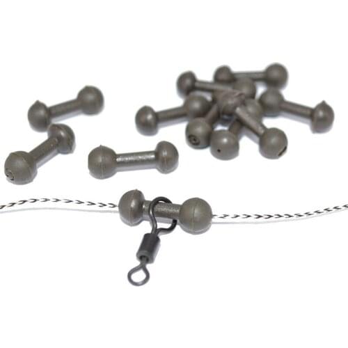 Chod Beads Carp Fishing Tackle Rubber Shock Beads Helicopter Rigs Beads Line Protector Rig Terminal Tackle Fishing Accessories