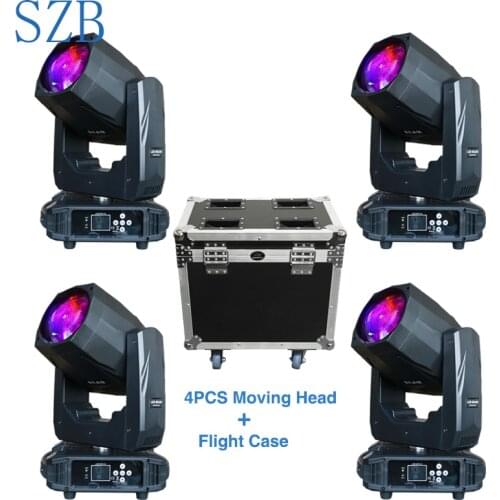 Flight Case 4in1 80W LED Beam Moving Head Light for DJ Disco Concert Wedding Stage Party Light/SZB-MH80