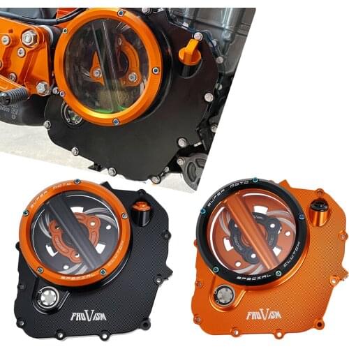 For KTM RC390 Duke 390 RC 390 390DUKE 2018 2019 2020 Motorcycle Clutch Cover Spring Retainer Pressure Plate CNC Aluminum