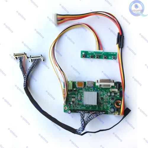 E-qstore:Reuse Repurpose 2560×1440 2K LCD LM270WQ3(SL)(A1) LM270WQ3-SLA1 Panel-Controller Driver Board Kit HDMI-compatible+DP