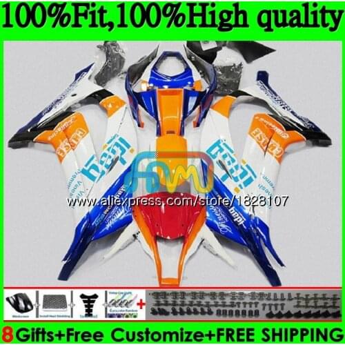 Injection For KAWASAKI ZX1000 ZX 10R 1000CC 18BS.35 ZX-10R ZX10R 11 12 Orange blue 13 14 15 2011 2012 2013 2014 2015 Fairings