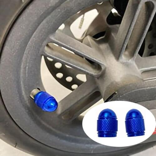 4PCS Car bicycle general aluminum alloy tire valve cap for Ninebot MAX G30 Xiaomi Mijia M365 electric scooter accessories