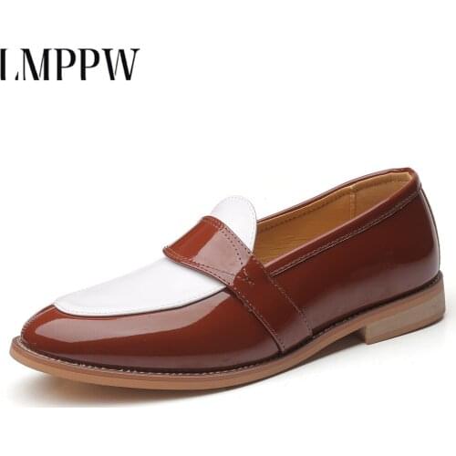 Men Leather Shoes Moccasins Loafers Breathable High Quality Big Size Men Dress Shoes Men Flats Zapatos Hombre Oxford Shoes 1.8a