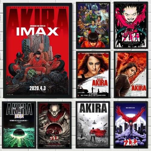 Japan Anime Comic Akira Simle Friends Posters And Prints Wall Art Canvas Painting Nordic Wall Pictures Living Kids Room Decor