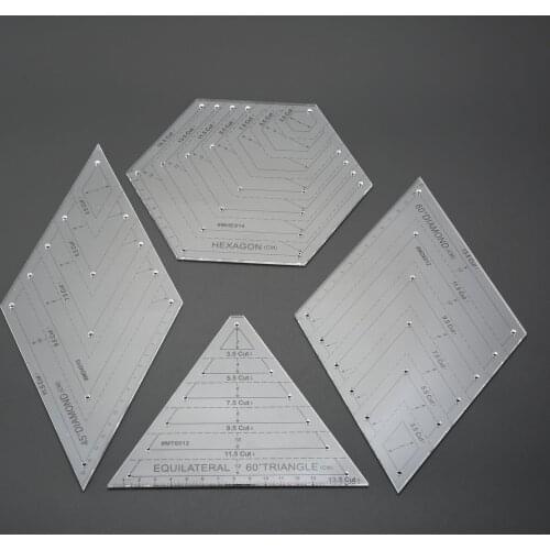 1pc Quilting Tools Sewing Patchwork Ruler for Patchwork Yardstick Cloth Cutting Rulers DIY Sewing Tools