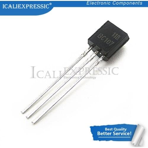 10PCS BC107 C107 TO-92 new original In Stock