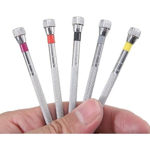 5Pcs Stainless Steel Screwdriver Set Watches Repair Kit Tools Eyeglasses Watch Jewelry Watchmakers Tools Kits Hand Tool Set