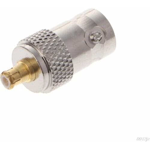 BNC Female Jack to MCX Male Plug Straight RF Coax Coaxial Connector Adapter #319