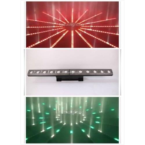 H-6/lot high power dmx led bar long 12x5w warm white+72X0.2W rgbw 4 in 1 led bar wall washer matrix light