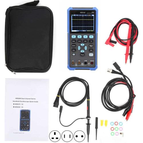 HDS242 Handheld Oscilloscope Multimeter Signal Source Waveform Generator Multifunctional Tester Digital oscilloscope