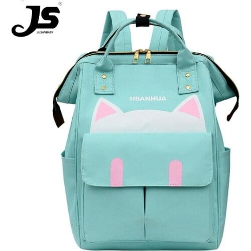 Jusanbaby Diaper Bag Backpack for Mom Stroller Bag High Capacity Waterproof Large Light Expecting A Baby 2020 New