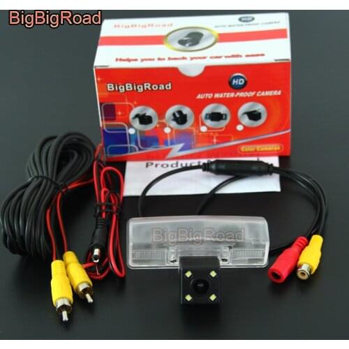 BigBigRoad Car Rear View Camera For Toyota RAV4 RAV4 RAV-4 2013 2014 2015 2016 / venza 2008--2014 night vision parking camera