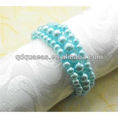 Pearl napkin ring wholesale