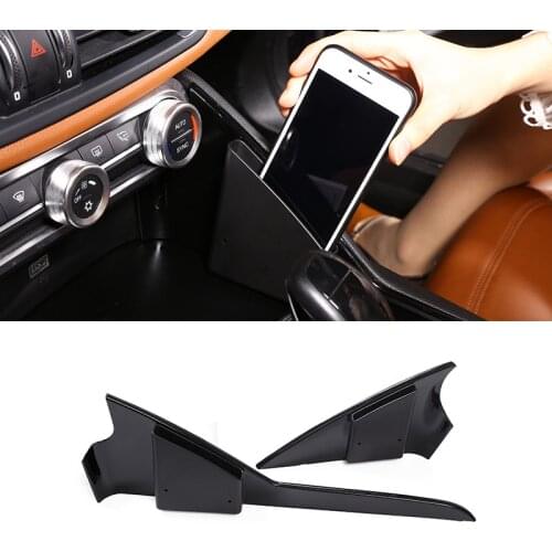 For Alfa Romeo Giulia 2017-2019 Central Control Gear Storage Box Interior Central Container Holder Decoration Car Accessories