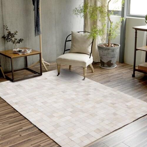 Genuine Cowhide leatherrug For Living Room Stitching Extra Large Is 240*340cm For 100% Natural Cowhide Carpet Leahter Mat