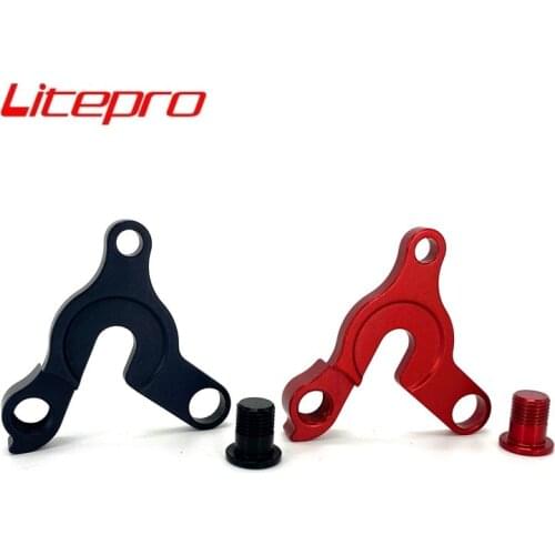Litepro Folding Bike Rear Derailleur Hanger Da-hon KC072 HC072 Steel Frame Change 9-10-11 Speed Freewheel Derailleur Adapter