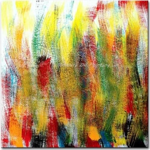Mintura Hand Painted Abstract Oil Painting On Canvas Wall Art Picture For Living Room Home Decoration Modern Posters Unique Gift