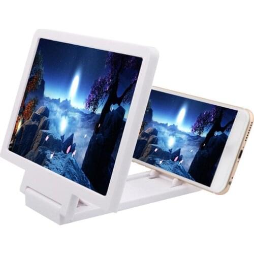 Mobile Phone Holders Folding 3D Mobile Phone Screen Enlarge Magnifier HD Video Amplifier Stand Holder Mobile Phone Accessories