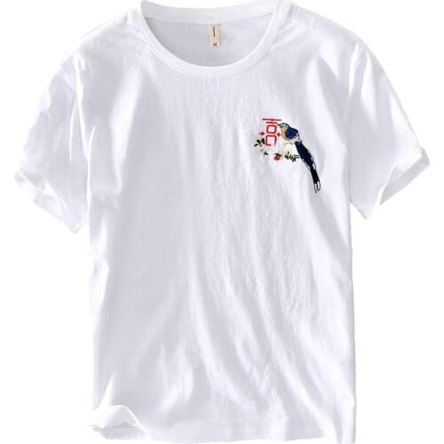 New arrival summer white t shirt men casual o neck t shirts for men short-sleeved t-shirt mens fashion tshirt male chemise